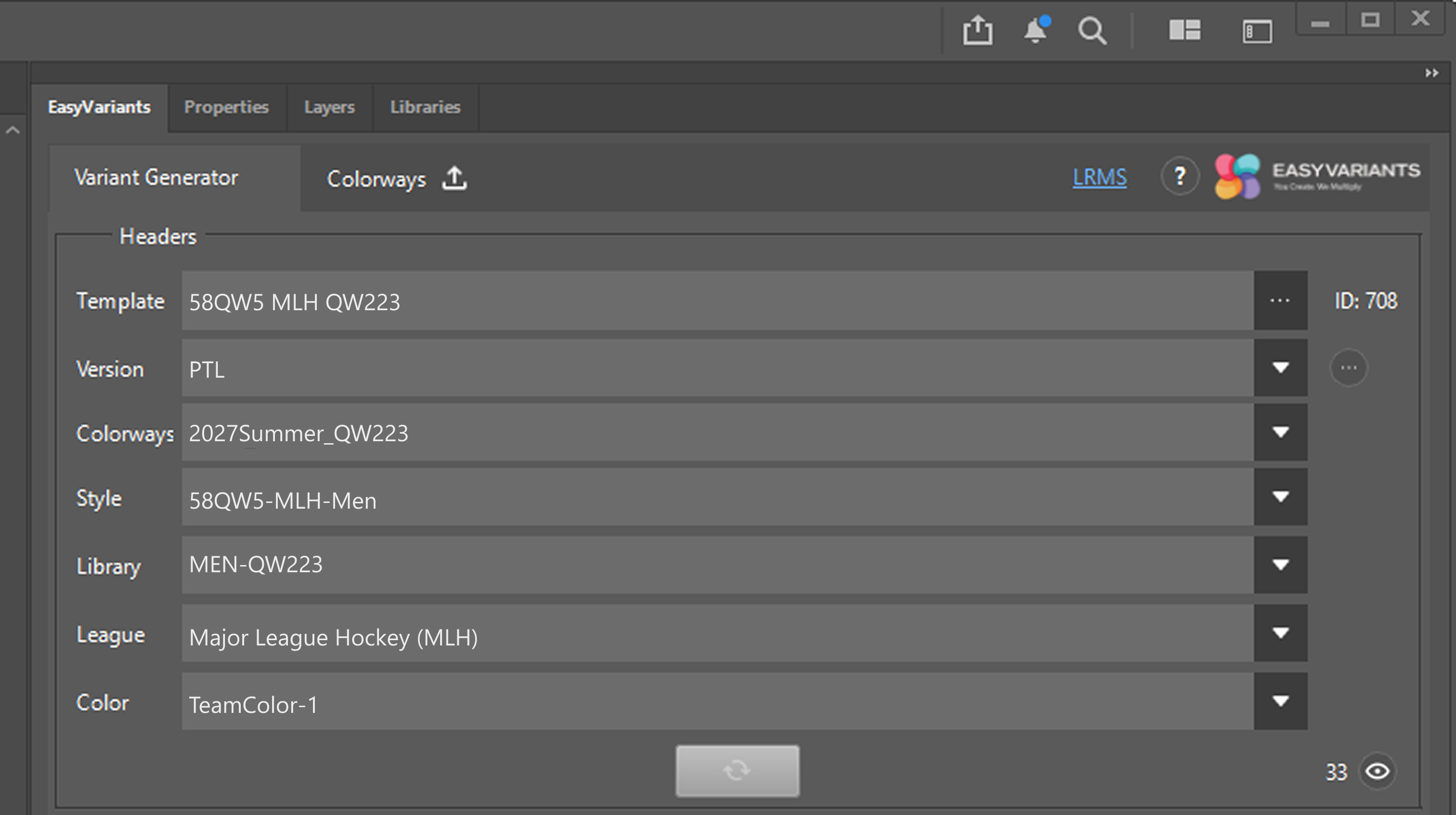 EasyVariants Plugin Interface